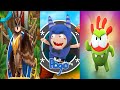 SONIC DASH New Character Longclaw  VS Oddbods Turbo Run Halloween PoGo VS Om Nom Run  Gameplay HD