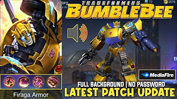 Xborg TRANSFORMERS X BUMBLEBEE Skin Script | Real Voice & Full HD Background | No Password | MLBB