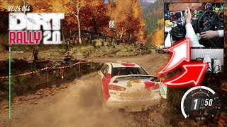 Mitsubishi Lancer Evo X USA / Logitech G29 DiRT Rally 2.0 screenshot 1