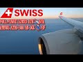 Swiss Airbus A220-300 HB-JCC  Full Flight LX1823 ATH-GVA