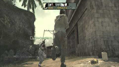 Mw3 Village Random Throwing Knife!