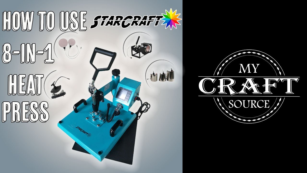 starcraft 8 in 1 heat press