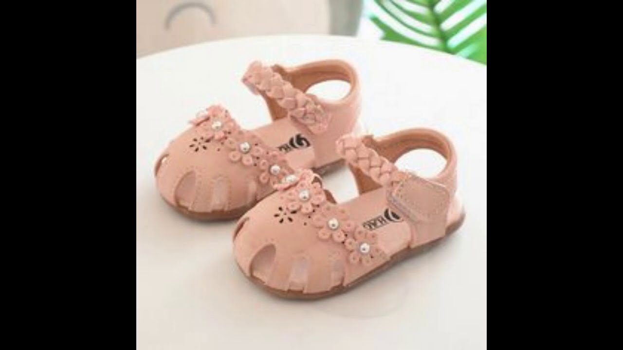 Baby Girls Sandals Design Summer Shoes Eid Collection 2020 & By G B