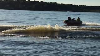 Fun on the lake with Clapper II