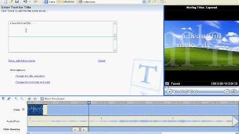 movie maker lyrics on screen