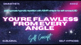 Flawless Vision: You're Flawless from Every Angle - Self Hypnosis with ASMR Whispers in 8D