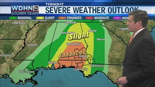 WDHN Storm Team: Tracking storms tonight