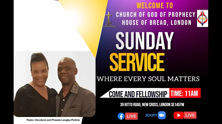 Sunday Service at House of Bread, London 20/11/2022