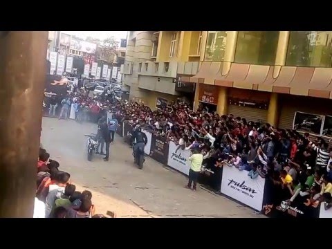 Bike Stunts in Bhubaneswar Pulsar Mania 2