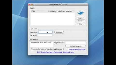 Twitter Tutorial Video 7 of 14 - How To Set Up Multiple Twitter Accounts In Tweet Adder