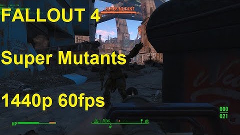 Fallout 4 - Super Mutants (1440p60)