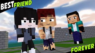 RICH KID AND POOR BEGGAR BECAME BEST FRIEND FOREVER  MINECRAFT ANIMATION MONSTER SCHOOL