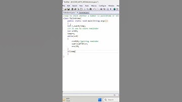 JAVA PALINDROME NUMBER