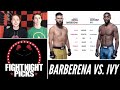 UFC Fight Night: Bryan Barberena vs. Anthony Ivy Prediction