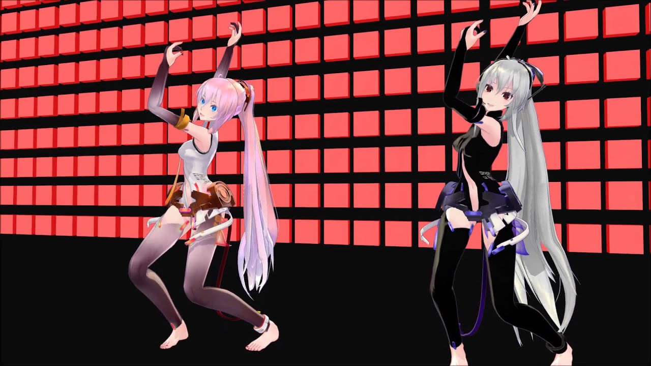 Mmd Luka Append And Haku Append Magnetvocaloid Youtube 