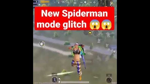 NEW UPDATE IN BGMI | BGMI NEW GLITCH SPIDERMAN MODE | PUBG GLITCH | BGMI NEW UPDATE #BGIS #GODL PUBG