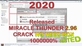 Last Miracle Thunder Edition 2.96 (No NEED BOX) Crack By Mr237Solutions
