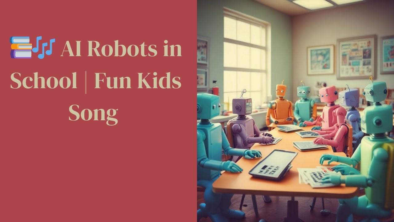 AI Robots in School! 🎵 Fun Kids song - YouTube