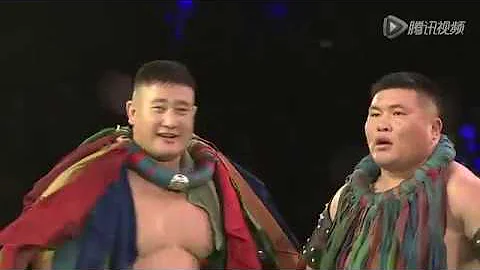 巴图吉日嘎拉 VS 阿拉坦苏合 | Hasar Mongolian Wrestling League 2014 - 2015 - 天天要闻