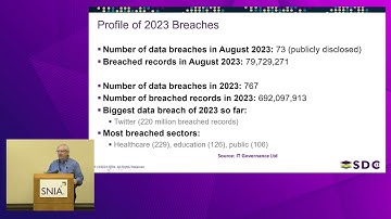 SDC 2023 - Storage Security Update for Developers