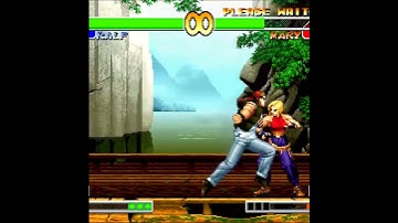 KOF 98 RALF CLARK LEONA ALL SUPER MOVES #shorts