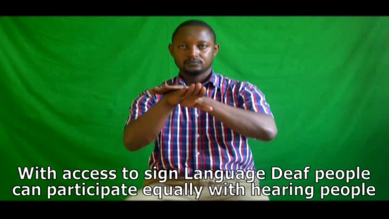 Zambian Sign Language Vocabulary J YouTube