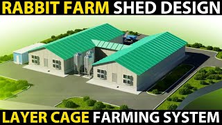 Rabbit Farm Shed Design Rabbit Farm Cage System Layer Cage Rabbit Farming