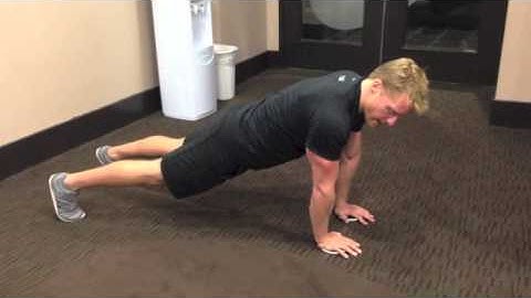 Slide Board Single Arm Push Up