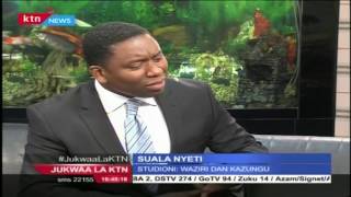 Jukwa ya KTN: Waziri Dan Kazungu anatuharifu kuhusu sheria ya kuchimba madini, 23rd June 2016 Part 2