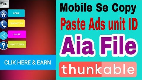 #3 Free High Quality Aia File Thunkable | Socho Jaanoo