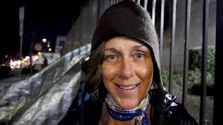While walking around handing out socks to new homeless friends, i
started talk a woman who was sitting on the sidewalk. her name is
lisa, and she ho...