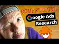 Google Ads Competitive Research with SEM Rush