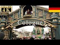 🇩🇪🎄Cologne Christmas Walk - Christmas Market in Cologne's old town in the daytime -