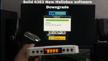 Solid 6363 New Hellobox software downgrade to Original software