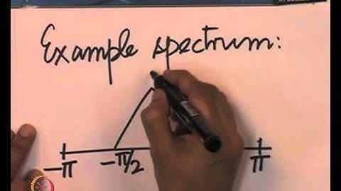 Mod-01 Lec-11 Two Channel Filter Bank