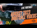 August 20th 2023 bootsale  unseen bootsale footage