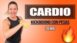 Quema Grasa Y Tonifica Tus Músculos Con Este Cardio Kickboxing 💥🥊