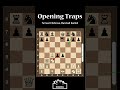 Opening Traps, Tarrasch Defense, Marshall Gambit #chess #catur #schach #trap #opening #shakki