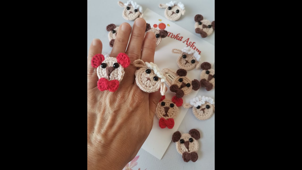 1-5 yaş arası kız çocukları için Minnak Lastik Toka Yapımı Ayı toka yapımı