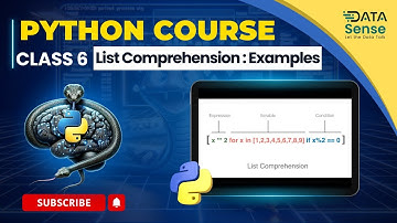 Class 6: Mastering List Comprehension - 2 Essential Questions You Must Solve!  | Python Workshop |