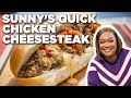 Sunny Anderson Makes a Chicken Cheesesteak | The Kitchen | Food Network