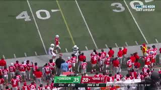 Ohio State In Trouble After Oregon Interception//College Football Highlights 2021-2022