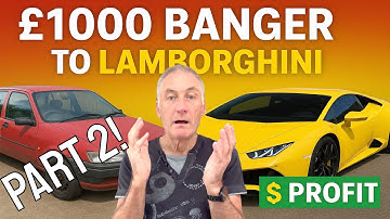 Flipping Cheap Cars Until I Get A Supercar | Banger to Bull Part 2