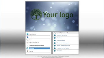 Interactive streaming microsite