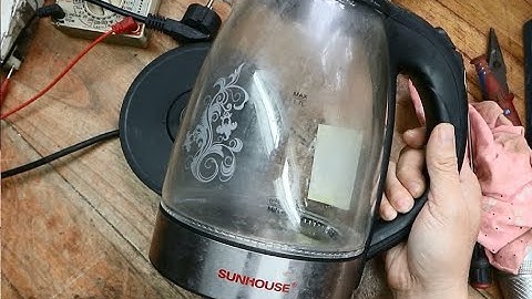 Sửa bình siêu tốc Sunhouse hỏng công tắc.Rèn luyện tính khéo léo tỉ mỉ các bạn ạ!