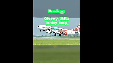 A320 B737 Babe My Little Baby Boy Aviation Landing Takeoff 