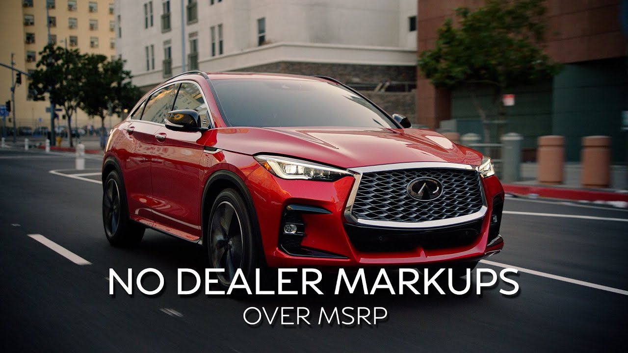 No Dealer Markups Over MSRP | MOSSY INFINITI