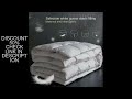 Down duvet 95 white goose down five-star hotel warm double single duvet core goose down duvet
