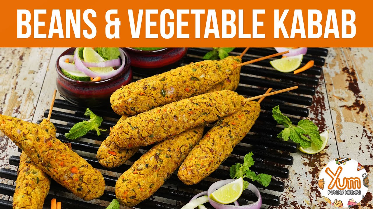 Beans & Vegetable Kebab YouTube