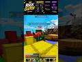 The Blocks Saved Me 🔥 | BedWars PvP #minecraft #bedwars #shorts